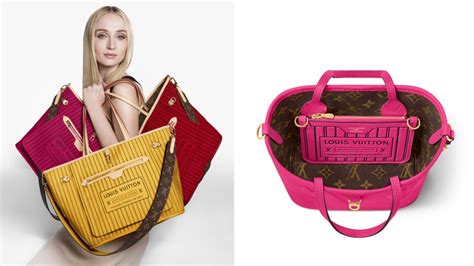 Sophie Turner Debuts Louis Vuitton Neverfull Inside Out Bag